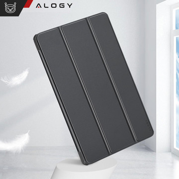 Pouzdro pro Lenovo Tab M11 10,95" TB330FU / TB330XU / TB331FC Knižní obal s překlápěcím pouzdrem Kryt pouzdra Alogy Šedý
