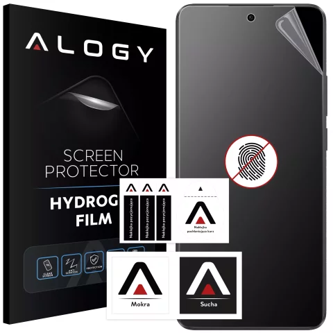 "MATTE" foil for Oppo A79 5G Hydrogel Alogy HydroSkin Matte Pro™ for screen for "FREE FINGERPRINT" case