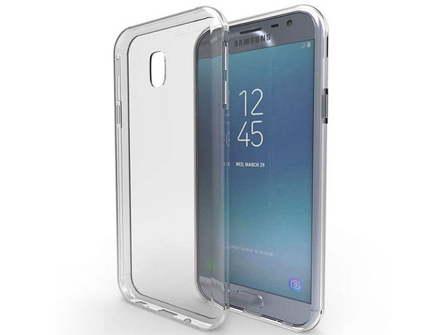 Alogy Silikonhülle Hülle für Samsung Galaxy J3 2018 transparent