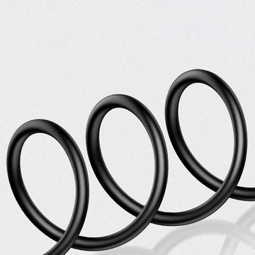 USB auf USB-C Typ C Kabel Denmen D01T Schnellladung 2.4A 1m Schwarz