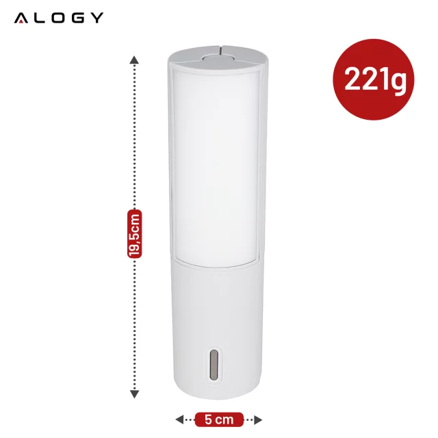 Alogy Plug Extender rozbočovač zásuvek rozbočovač adaptér prodlužovací kabel s indukční nabíječkou Qi 4x EU zástrčka 4x USB 2x USB-C Černá