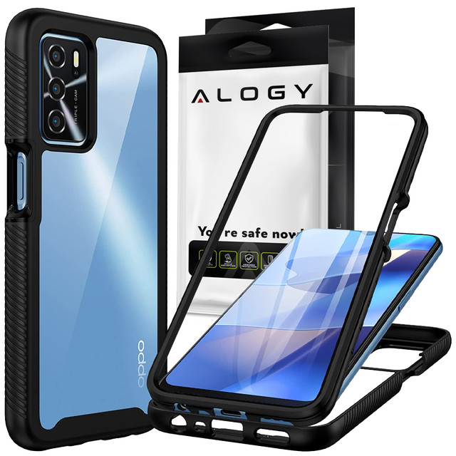 Etui na telefon Pancerne 360 obudowa Alogy Armor Case do Oppo A54s/ A16/ A16s