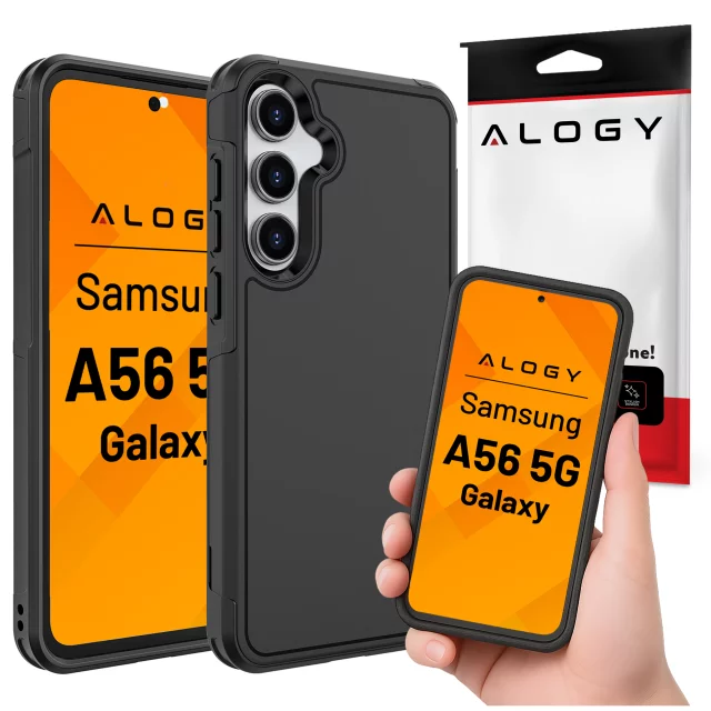 Case for Samsung Galaxy A56 / A36 5G 2025 Alogy HeavyDuty™️ Case Black