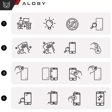 Hybrid Glass for Realme 11 Pro 5G / Pro Plus for Alogy Flexi Glass 9H Case Friendly Flat Screen Protector