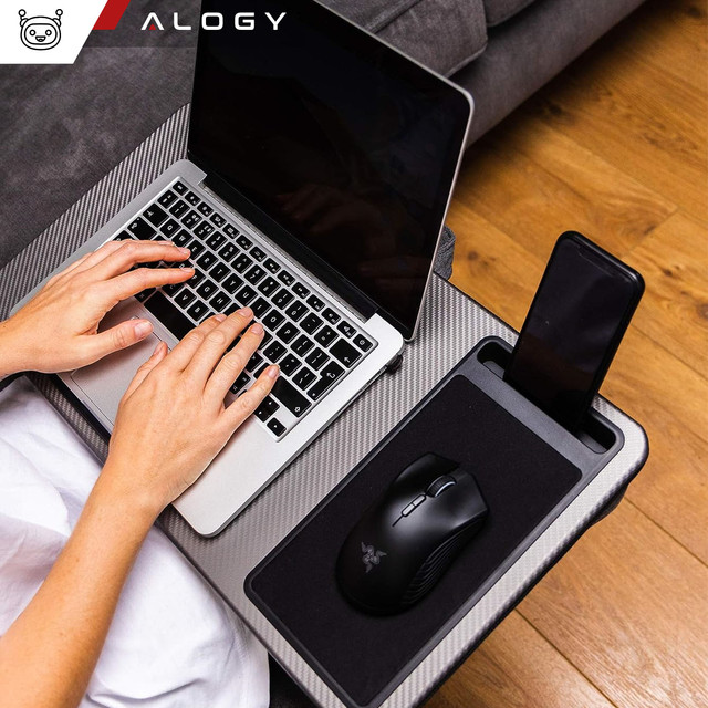 Stojan na stůl na notebook držák telefonu podložka pod myš do postele Alogy přenosný psací stůl s polštáři