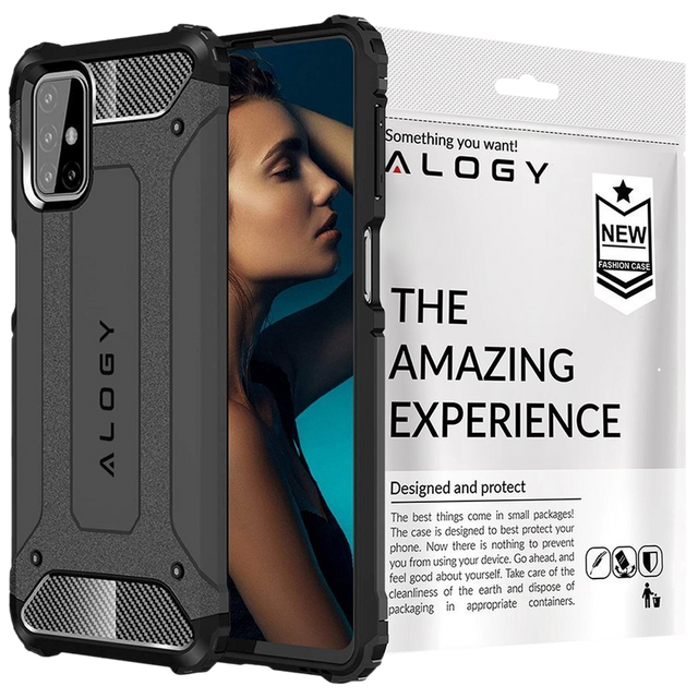 Pouzdro Alogy Hard Armor pro Samsung Galaxy M51 šedé
