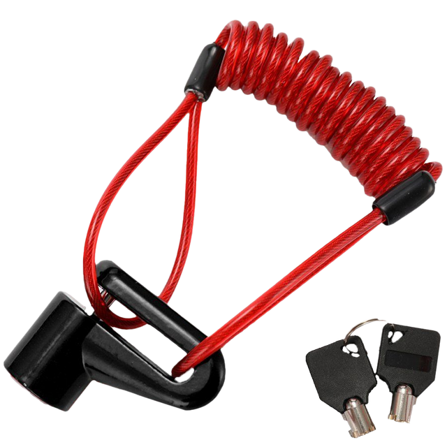 Alogy lock clasp to lock the wheel of a scooter / bicycle / motorbike