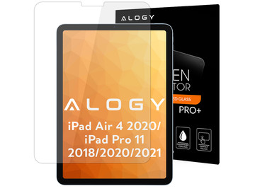 Tvrzené sklo x2 Alogy 9H na obrazovku pro iPad Air 4 2020 / iPad Pro 11 2018/2020/2021