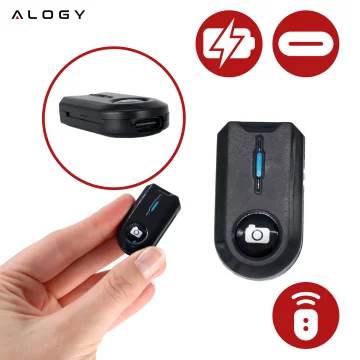 Stolní ventilátor stojící ventilátor malé oběhové čerpadlo s klipem bezdrátové ruční 500mAh USB-C Alogy White