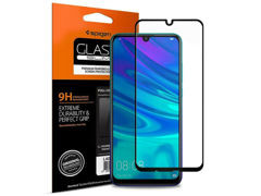 Sklo Spigen Glas.tR na obal pro Huawei P Smart 2019 / Honor 10 Lite černé