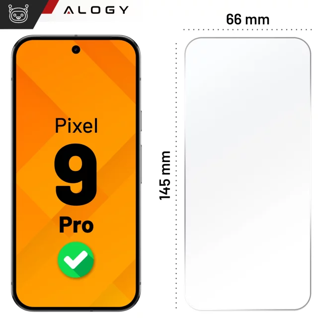Tvrzené sklo pro Pixel 9 Pro Screen Protector 9H Alogy Heavy Pro™️