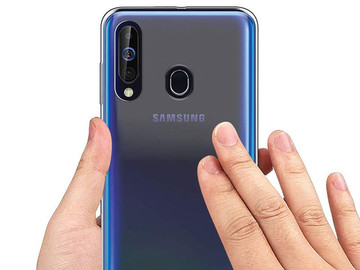 Alogy Silikonhülle Hülle für Samsung Galaxy A60 / M40 transparent