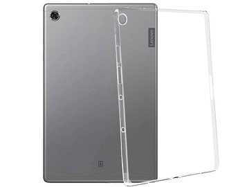 Silicone case cover case for Lenovo M10 Plus TB-X606 transparent