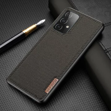 Dux Ducis Fino Schutzhülle mit Nylonbezug für Samsung Galaxy A72 4G grün