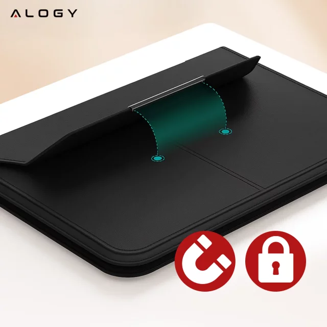 Laptop Sleeve, MacBook Air Pro 13.3" Alogy Hard Foam Bag Protective Case for 13-14" Laptops Black