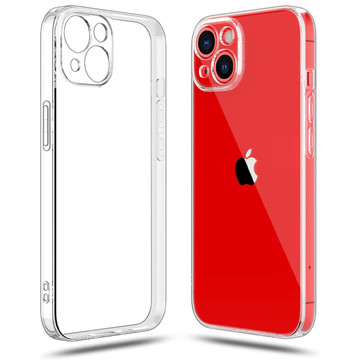 Etui pancerne obudowa Alogy Hybrid Case z osłoną na aparat do Apple iPhone 13/14 Przezroczyste + Szkło