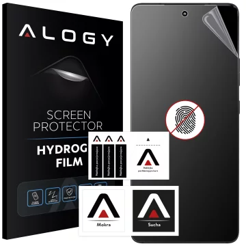 „MATTE“-Folie für Motorola Edge 30 Ultra Hydrogel Alogy HydroSkin Matte Pro™ Display für „FINGERPRINT FREE“-Hülle