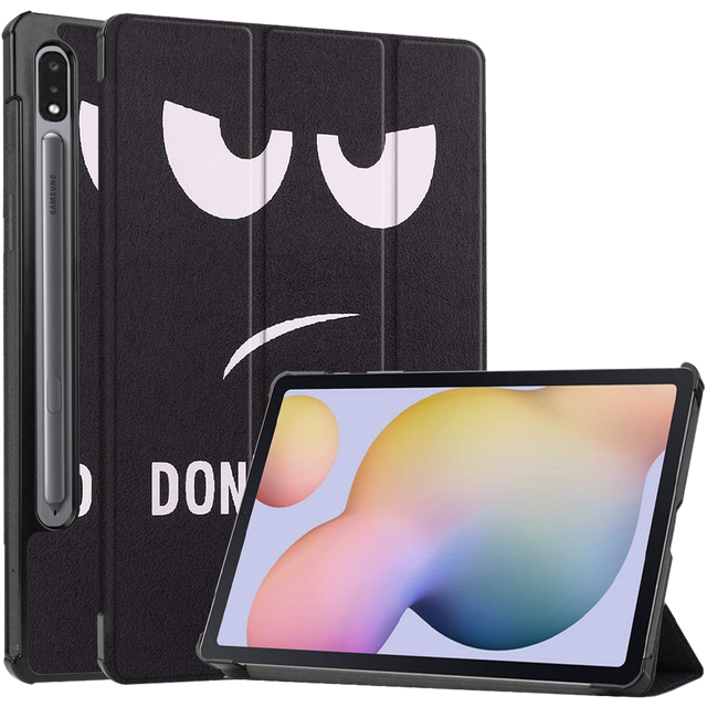 Obal na tablet Alogy Book Cover pro Samsung Galaxy Tab S7/ S8 11.0 T870/ T875/ T876B/ X700/ X706 Don't Touch My Pad