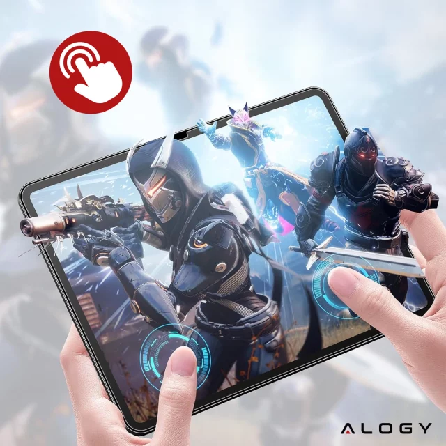 Matowe Szkło hartowane do Apple iPad Pro 13" 2024 Alogy Matte Paper-Like Screen Protector z zestawem montażowym