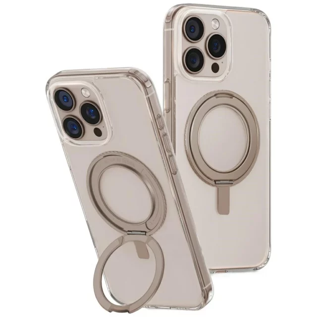 Etui UNIQ Swivix 360 Rotating Kickstand Gold do iPhone 16 Pro Max
