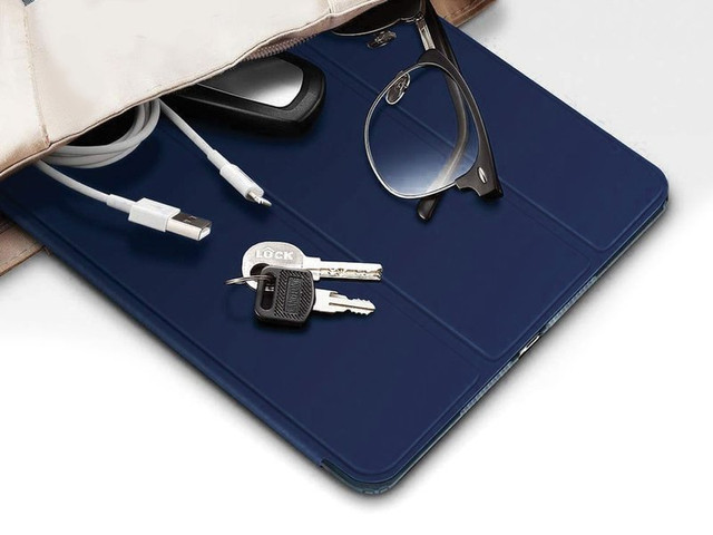 Alogy Smart Case pro Apple iPad Air 2 Navy Blue