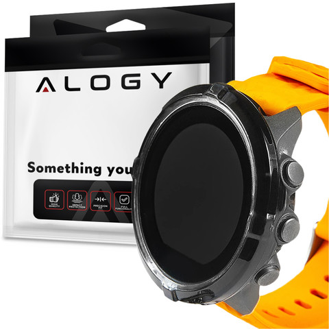 Alogy Case for Suunto Spartan Sport Wrist HR Baro Silicone Black