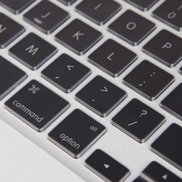 Alogy ochranné pouzdro silikonový kryt klávesnice pro Apple Macbook Air 13 M1 2019-2020 průhledný