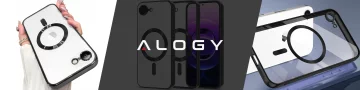MagSafe Case for Apple iPhone 16 Pro Max Alogy Glamour Luxury Ring Case Gold-Transparent