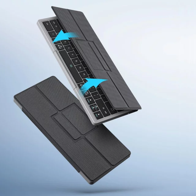 Bezprzewodowa klawiatura Bluetooth Dux Ducis OK Series z touchpadem – czarna