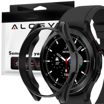 Silikonové pouzdro Alogy pro Samsung Galaxy Watch 4 Classic 42mm Black