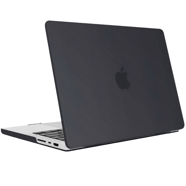 Etui Alogy Hard Case do Apple Macbook Pro 14 2021 A2442 Matowy Czarny