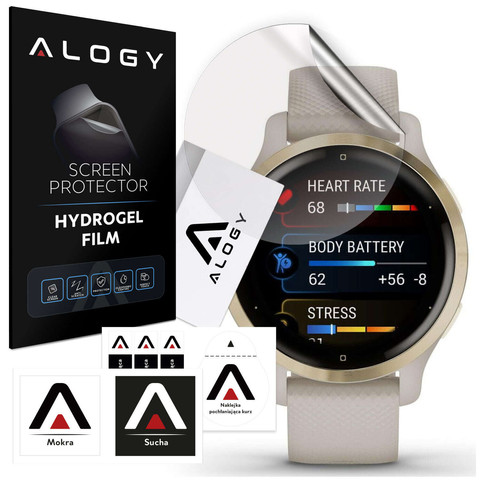 Protective film Hydrogel hydrogel Alogy for Garmin Venu 2S smartwatch
