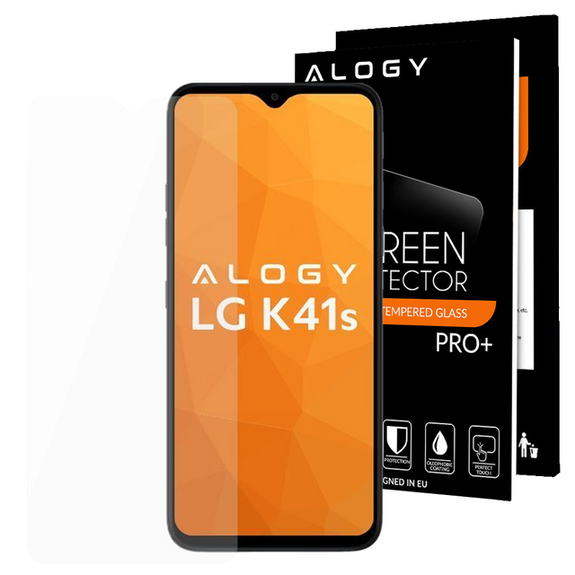 Alogie gehärtetes Glas für den Bildschirm für LG K41s