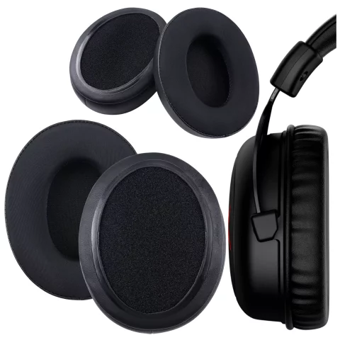 Nauszniki 2x wymienne pady gąbki do słuchawek do HyperX Cloud I / II / Alpha / Pro / S / X / Core / Stinger / Flight