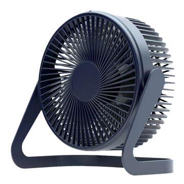 Quiet Alogy Desk Fan Portable USB Wired Desktop Fan Navy blue