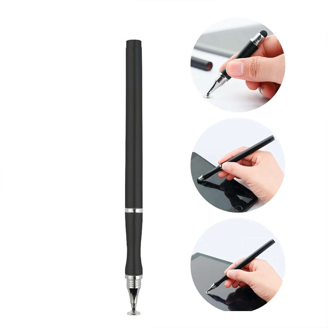Alogy 2-in-1 stylus capacitive touch for tablet phone screen Black