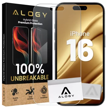 Hybridní sklo pro Realme 11 Pro 5G / Pro Plus Screen Protector Alogy Flexi Glass 9H Case Friendly Flat Screen Cover