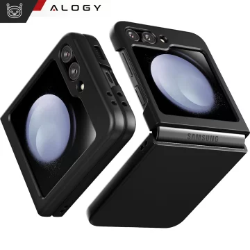 Pouzdro pro Samsung Galaxy Z Flip 6 Alogy Thin Case ochranný kryt na telefon matný černý