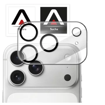 2x Kameralinsenglas für Apple iPhone 16 Pro / 16 Pro Max Alogy Lens Protector Pro Transparent