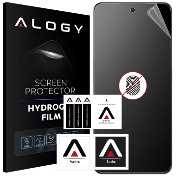 Folia "MATOWA" do Oppo A98 5G Hydrożelowa Alogy HydroSkin Matte Pro™ na ekran do etui "BEZ ODCISKU PALCÓW"