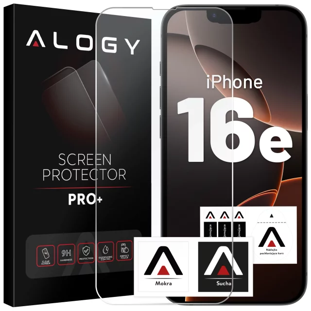 Tempered Glass for Apple iPhone 16 Pro Max Screen Protector 9H Alogy Heavy Pro ™️