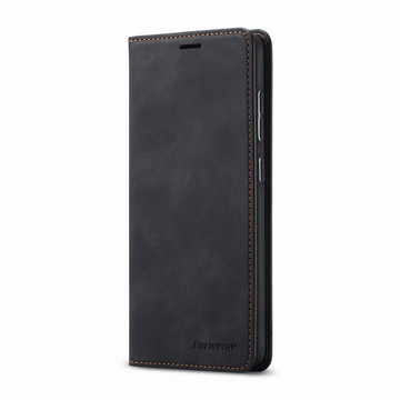 Alogy Forwenw Leather Flip Wallet Case for Samsung Galaxy S22 Ultra Black