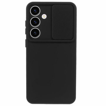 Case for Samsung Galaxy S24 Plus Armored Housing Protection Camera Cover Slide Camshield Case Alogy Black Glass