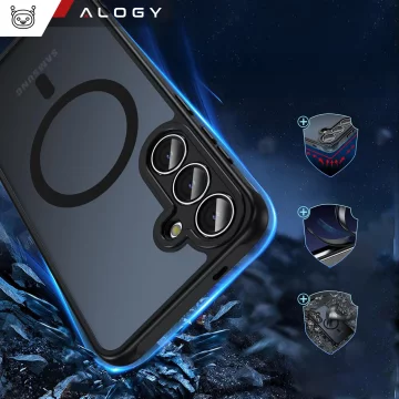 Apple iPhone 16 Pro Max Case Alogy Anti-Shock Hybrid Case for MagSafe Clear