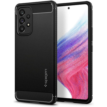 Pouzdro pro Samsung Galaxy A53 5G pouzdro Spigen Rugged Armor Matte Black
