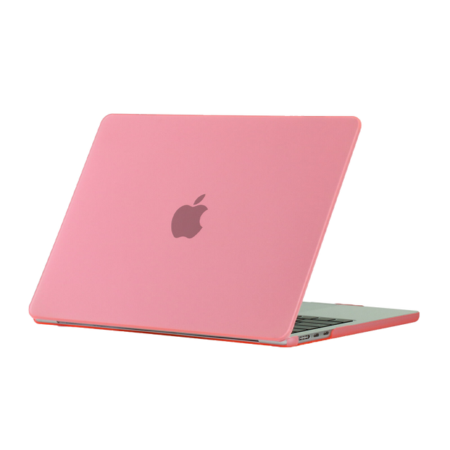 Etui Alogy Hard Case do Apple Macbook Air 13 2022 M2 Matowy Różowy