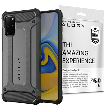 Alogy Hard Armor Hülle für Samsung Galaxy S20 Plus grau