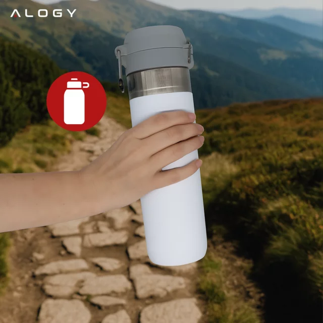 Stolní ventilátor stojící ventilátor malé oběhové čerpadlo s klipem bezdrátové ruční 500mAh USB-C Alogy White