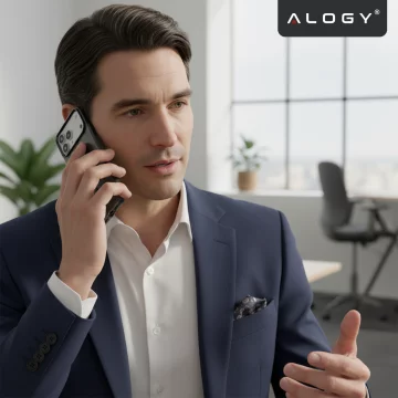 Pouzdro Apple iPhone 17 Pro – matný kryt MagSafe s ochranou čočky, tenký a odolný proti poškrábání, perfektně padne – Alogy Skinny MatteCase™ černý