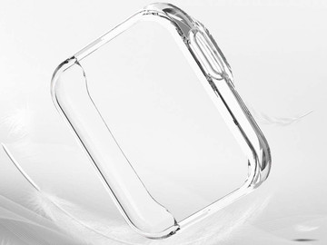 Silikonowe etui Alogy do Xiaomi Mi Watch Lite/ Redmi Watch Przezroczyste